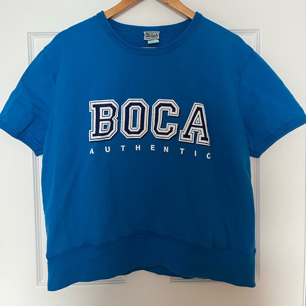 Vintage BOCA Authentic Blue Sweatshirt Tee